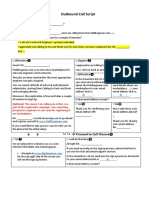 Outbound Call Script: Optional