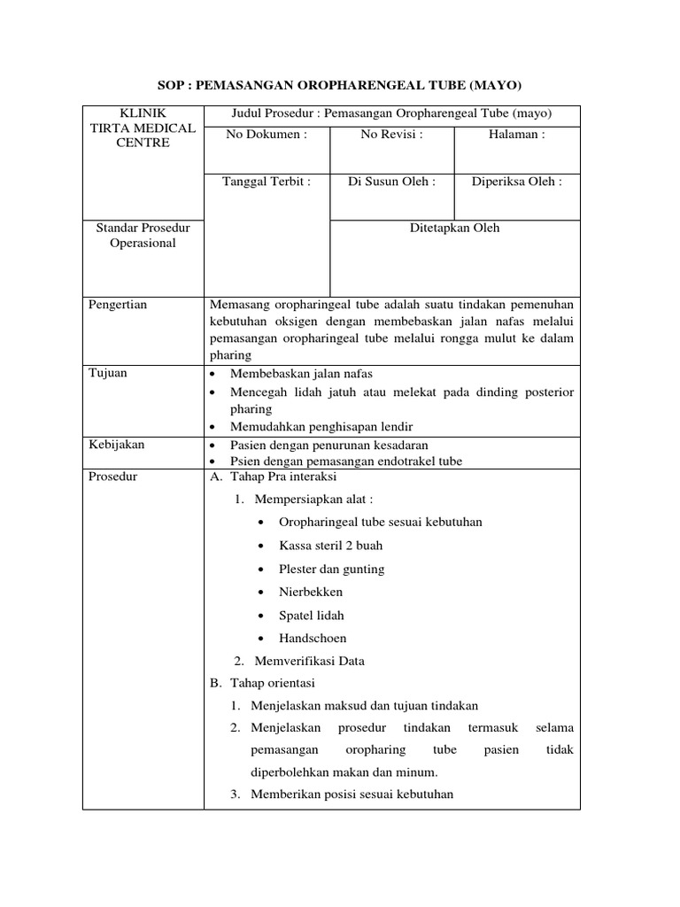 Sop Pemasangan Mayo | PDF | Sains & Matematika