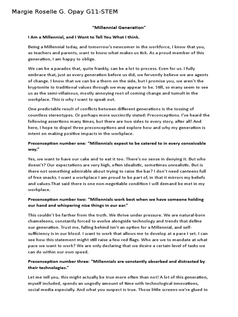 AM A MILLENNIAL visual data 2