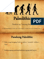 2 Panahon NG Paleolitiko