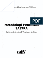 Metodologi Penelitian Sastra