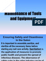 Maintenance of Tools and Equipment - PPTX Tle Report