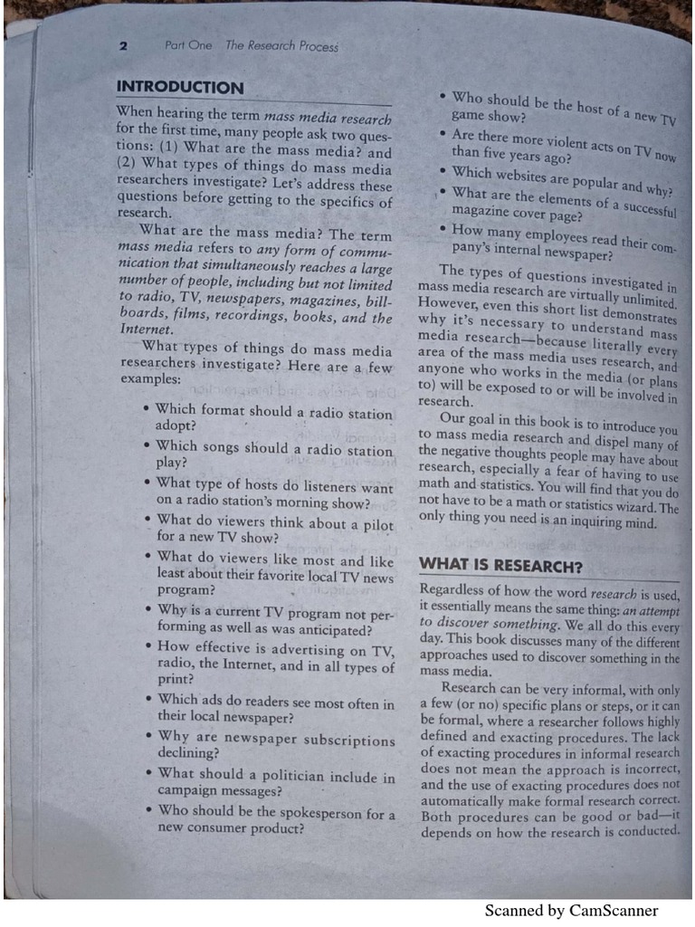 MMR Unit 1 | PDF