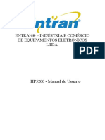 Manual Testador de Rigidez Dieletrica - Hp5200 Entran