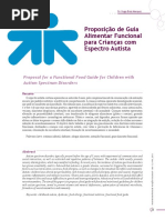 Guia alimentar funcional para crianças com.espectto autista