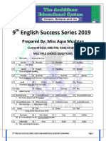 9th English Success Series 2019 By Ambitious Academy Shahdara.pdf