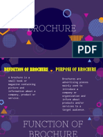 Brochure (Reading and Writing)