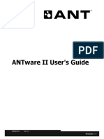 D00001318 ANTware II Users GuideRev 1.2