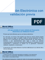 Facturación Electrónica Con Validación Previa