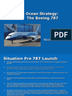 Blue Ocean Strategy: Boeing's 787 Dreamliner