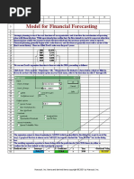 Financial Forecasting