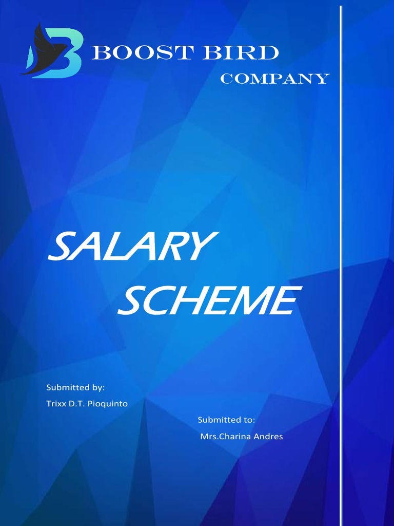 Boost Bird Salary Scheme PDF