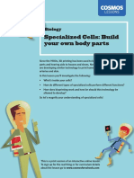 Specialized Cells: Build Your Own Body Parts: Biology