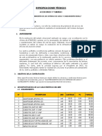 Especificaciones técnicas para el mantenimiento de sistemas de agua y saneamiento rural