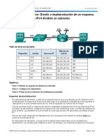 8.1.4.8 Lab - Designing and Implementing a Subnetted IPv4 Addressing Scheme