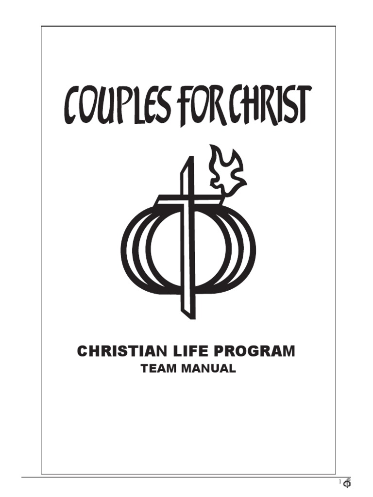 CLP Team Manual for Couples for Christ | PDF | Repentance | Spiritual Gift