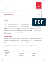 Visa Form English PDF