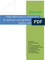 Biologie - Profesori - GHID METODIC-STIINTIFIC PDF