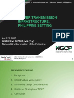 Power Transmission Infrastructure: Philippine Setting: April 25, 2018 National Grid Corporation of The Philippines