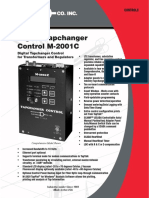 Digital Tapchanger Control M-2001C