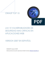OWASP Top Ten 2003 Ejemplos
