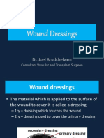 Wound Dressings: Dr. Joel Arudchelvam