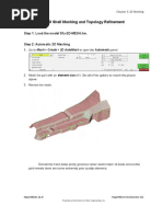 Exercise 3a: 2D Shell Meshing and Topology Refinement: Step 1: Load The Model 03a-2D-MESH - HM