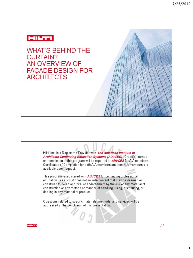Facade 101 PDF | PDF | Wall | Window