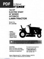 Raftsman°: Lawn Tractor