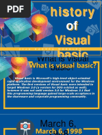 History of Visual Basic