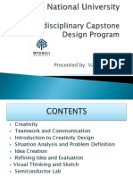 Interdisciplinary Capstone Design
