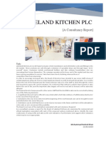 Commercial and Ethical Implications of Lakeland Kitchens Plc. (A Consultancy Report)