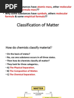 Other & Some ??, Others & Some ??: Atomic Mass Molecular Mass Formula Mass Symbols Molecular Formula Empirical Formula