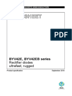 Data Sheet: BYV42E, BYV42EB Series
