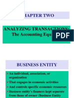 Analyzing Business Transaction