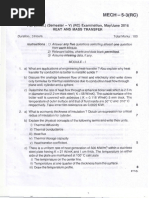 Heat and Mass Transfer June 2016 PDF