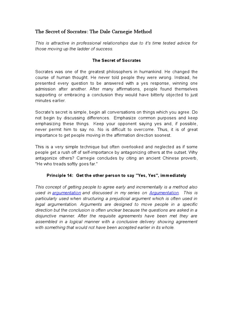 The secret to change socrates picture