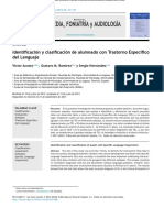 1Identificación y clasificación de alumnado con Trastorno Específico del Lenguaje. Acosta, Ramírez, Hernández.pdf