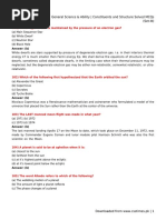 General Science Ability - Constituents and Structure Solved MCQs (Set-III)