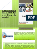 Administracion de Los Activos Fijos