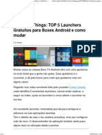 Launchers Gratuitos Para Boxes Top 5 Android e Como Mudar