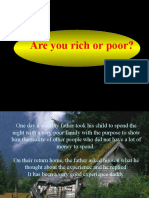 Are You Rich or Poor