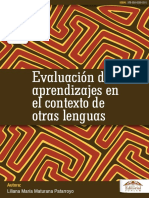 89 Evaluacion de Aprendizajes en El Contexto de Otras Lenguas PDF