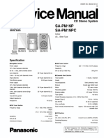 Panasonic Sa-Pm19 PDF