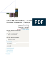 SP-017 (14) : The Reinforced Concrete Design Handbook Volumes 1 & 2 Package