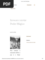 Invocar e Enviar Poder Mágico