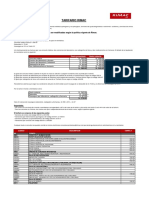 Tarifario Rimac 2018
