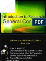 introduction to research