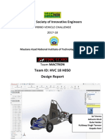 Imperial Society of Innovative Engineers: Team ID: HVC 18 H050 Design Report