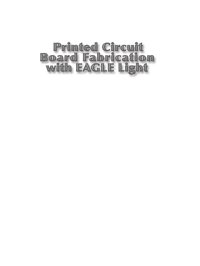 Printed Circuit Board Fabrication | PDF | Printed Circuit Board